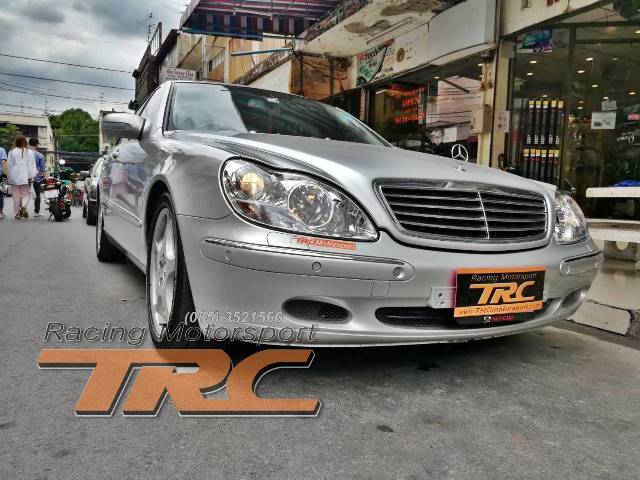 ไฟหน้า BENZ W220 1998-2005 โปรเจคเตอร์ โคมขาว รุ่น V2.0 รุ่นมีมอเตอร์ไฟฟ้า BY Eagle Eye